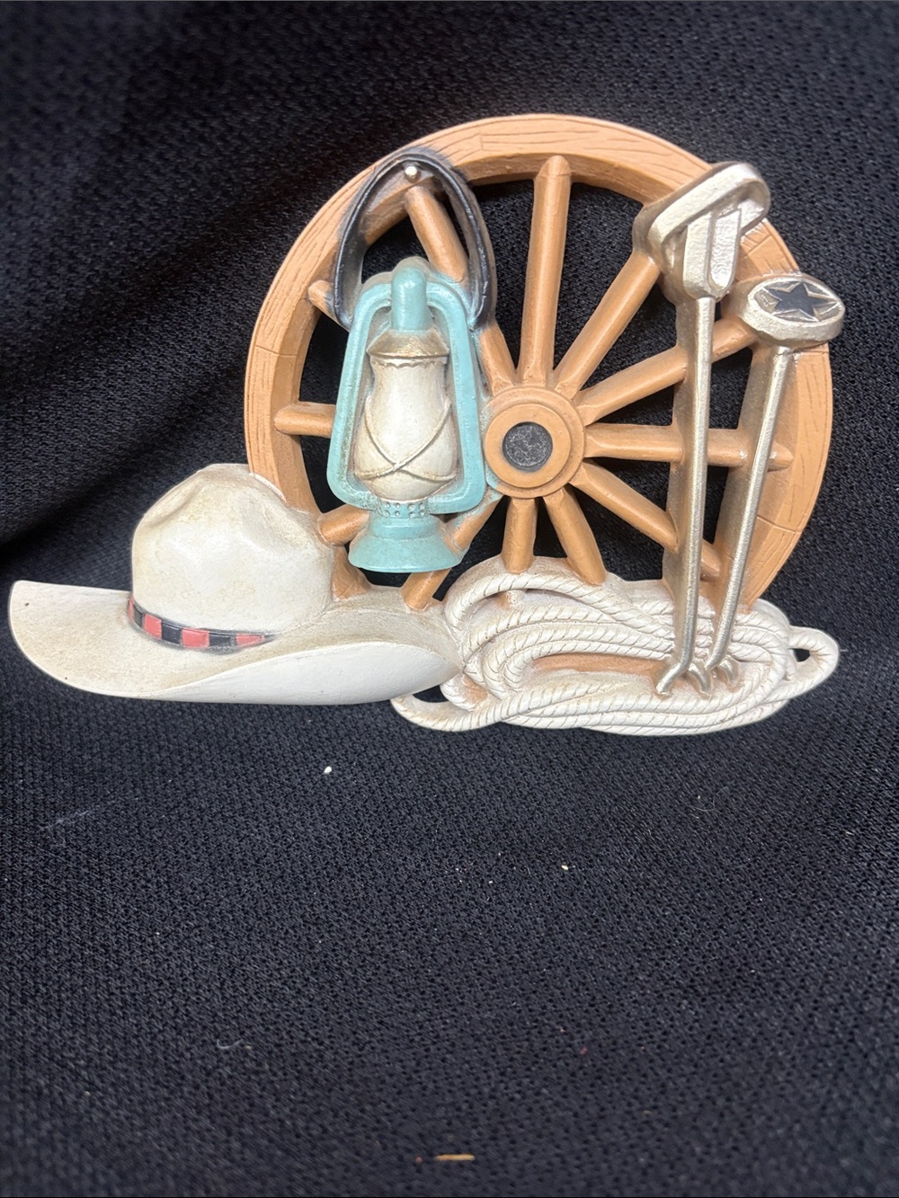 Vintage cowboy wall decor